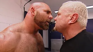 Goldberg & Scott Steiner Have Words Backstage And Tells Steiner You’re Next RAW 12th January 2004