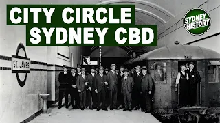 John Bradfield's City Circle Underground Railway Sydney, Sydney Trains.