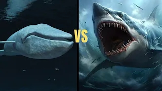 Megalodon VS Mavi Balina. Bu Savaşı Kim Kazanır?