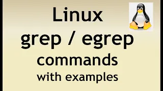 grep, egrep commands in Linux, Unix with examples