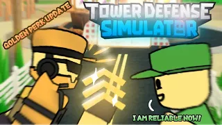 Golden Scout Gives Green Scout "Golden Tower Perk" (TDS Meme/Animation)