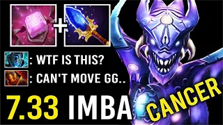 NEW 7.33 Phylactery + Scepter Bane OC Delete PA Ember No ESC Build Stunlock Everything WTF Dota 2