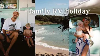 family holiday in an RV with 2 kids ~ come with us to Yamba NSW