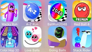 Going Balls,Ball Run 2048,A Z Run,Wacky Run,Color Hop 3D,Love Balls,Red Ball 4,Stack Rider