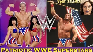 50 WWE SuperStars Who's Wears PATRIOTISM On Their SLEEVE & FACE ★2018