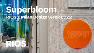 RIOS X Milan Design Week 2022 | Superbloom