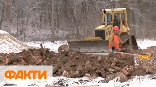 7 га леса за считанные дни. В Пуще Водице ради жилого массива уничтожают столетние деревья