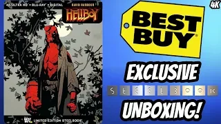 HELLBOY 2019 (Steelbook) Unboxing and Review With Commentary