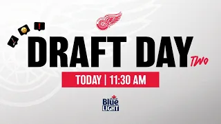Detroit Red Wings 2020 Draft Day 2 | Presented by Labatt Blue Light