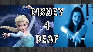 Let It Go - Frozen - BSL - British Sign Language - Sign Song - Disney