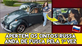 MEU SEGUIDOR ME FEZ UMA SURPRESA-PASSEIO DE FUSCA! | FIQUEI ABISMADA🤯