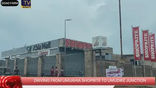 Umuahia Abia State. Driving from ShopRite Through De Latino. #nigeria #abiastate  #citycardriving