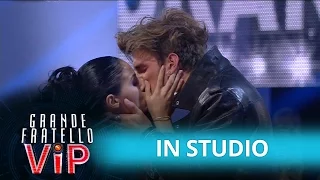 Grande Fratello Vip - Andrea Damante e Giulia De Lellis in studio