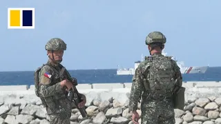 Philippines builds coast guard station in disputed waters