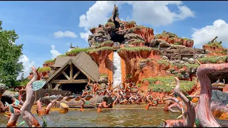 (4K) Splash Mountain - Walt Disney World Ride Off-Ride 2023 FAREWELL