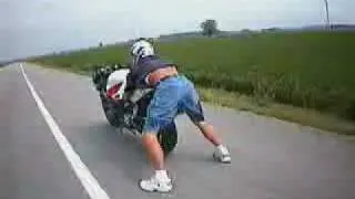 Blázen na motorce