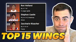 Ranking the Top 15 Wings for 2024 Draft + NBA Talk w/ Evan Sidery