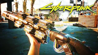 Cyberpunk 2077 — Official 4K Gun Combat Gameplay Trailer