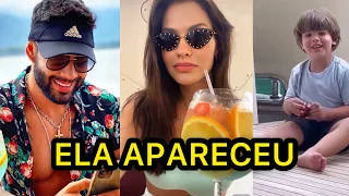 Andressa Suita APARECE pela PRIMEIRA VEZ em ANGRA e mostra filho CANTANDO com o papai Gusttavo Lima