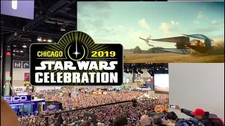 Star Wars Episode IX - The Rise Of Skywalker Teaser AUDIENCE REACTION CELEBRATION 2019 CHICAGO