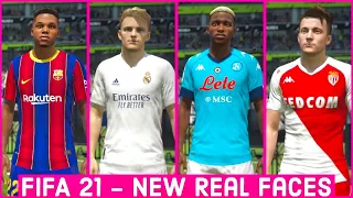 FIFA 21 NEWS | New Real Faces | Ansu Fati, Odegaard, Barella & More | FIFA Online 4