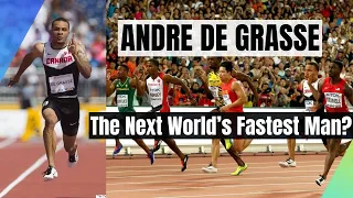 The Next World’s Fastest Man?  Andre De Grasse classical 100m run against Usain Bolt! | #Shorts
