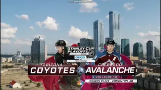 NBCSN NHL intro | COLvsARI | 8/14/2020