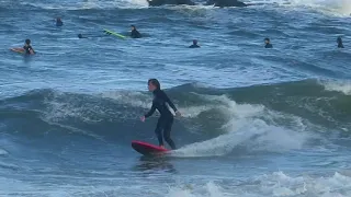 Surfing Northside Inlet Dewey Beach Delaware