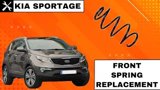 Kia Sportage SL 2010-2015 - Front Spring and Shock Absorber Replacement