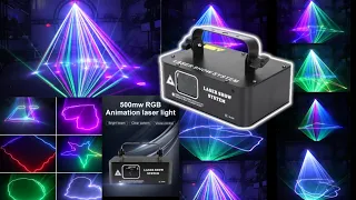 Alien Laser Show System SLP-RGB 500mw AliExpress Laser Light Animation
