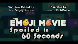 Plot of The Emoji Movie Spoiled in 60 Sixty Seconds Review