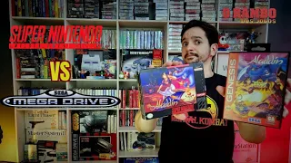 Qual o melhor jogo do Aladdin, Super Nintendo ou Mega Drive?