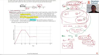 2019 AP Physics 1 FRQ Q1