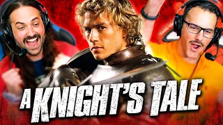 A KNIGHT'S TALE (2001) MOVIE REACTION!! First Time Watching! Heath Ledger | Full Movie Review