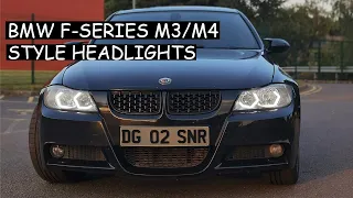 New F-Style M3/M4 Style Headlights For My BMW E90!!!
