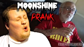 ANGRY GRANDPA THE MOONSHINE PRANK! REACTION!!!