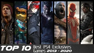Top 10 | BEST PS4 Exclusive Games (2013-2020)