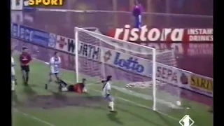 CIT1995 96●01 Pescara Milan goals COPPA ITALIA