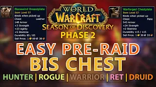 Easy Phase 2 Pre-raid BIS! |  Season of Discovery Gear Guide | Jeiku Living Flame NA