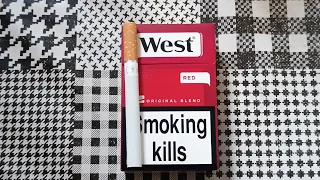 Обзор сигарет West Red Duty-free