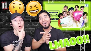 🤪Chaotic 7 DREAM Meets Our Chaotic InterviewㅣHot SauceㅣQuestion Parade w/ NCT DREAM | NSD REACTION