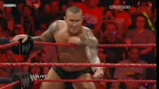 John Cena & Randy Orton vs Jack Swagger & Batista 2/2