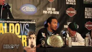 WEC 48 Aldo vs Faber Post Fight Press Conference Highlights