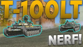 WOTB | T-100LT FINALLY NERFED! 9.1