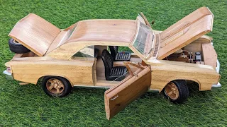 Wood Car - Chevrolet Chevelle (1978) - Awesome Woodcraft