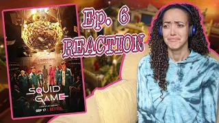 🦑🧩SQUID GAME ep 6🧩🦑 REACTION