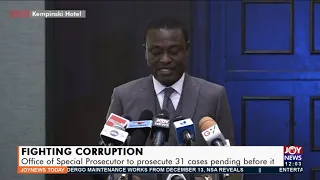 Office of Special Prosecutor to prosecute 31 cases pending before it - Joy News Today (9-12-21)