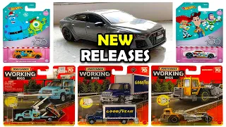 Showcase - Hot Wheels 21 Audi RS7 Sportback, Disney Themed Sets, MBX Working Rigs, Moving Parts.