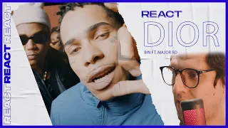 CLIPE METAVERSO! - FILMMAKER REACT "Dior - BIN ft. Major RD"