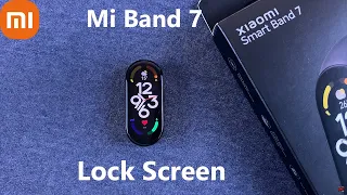 How To Enable Screen Lock On Xiaomi Smart Band 7 | Mi Band 7